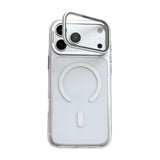 YOUXIU Magnetic TPU+PC Phone Case with Hidden Foldable Stand Shockproof Protective Cover for iPhone 17 Pro
