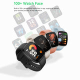 YOUXIU 1.83" HD Smartwatch, Bluetooth Call IP68 Waterproof Fitness Watch with Smart Notifications Health Sports Tracker