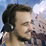 Foldable Comfortable Earpads for Travel/Work/TV/Computer/Cellphone