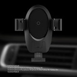Infrared Auto-sensor Qi Wireless Car Mount Air Vent Holder