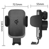Wireless Car Charger,10W Qi Fast Charging Auto-Clamping Car Mount,Windshield Dashboard Air Vent Phone Holder