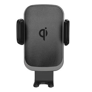 Wireless Car Charger,10W Qi Fast Charging Auto-Clamping Car Mount,Windshield Dashboard Air Vent Phone Holder