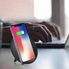 Sport Stereo Fast Charging Wireless Charger Pad Qi Standard Wireless Charger Stand - Black