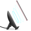 Sport Stereo Fast Charging Wireless Charger Pad Qi Standard Wireless Charger Stand - Black