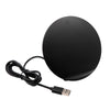 Sport Stereo Fast Charging Wireless Charger Pad Qi Standard Wireless Charger Stand - Black