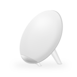 Salable Round Qi Wireless Charger Stand Fast Wireless Charging Holder - White