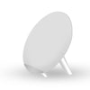 Salable Round Qi Wireless Charger Stand Fast Wireless Charging Holder - White