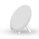 Salable Round Qi Wireless Charger Stand Fast Wireless Charging Holder - White