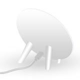 Salable Round Qi Wireless Charger Stand Fast Wireless Charging Holder - White