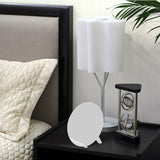 Salable Round Qi Wireless Charger Stand Fast Wireless Charging Holder - White