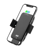 Voice Control Car Wireless Charger & Infrared Sensor Wireless Car Charging Mount Phone Holder