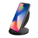 Smart Phone Fast Qi Wireless Charger Stand Mobile Phone Stand Wireless Charging Stand