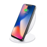 Smart Phone Fast Qi Wireless Charger Stand Mobile Phone Stand Wireless Charging Stand